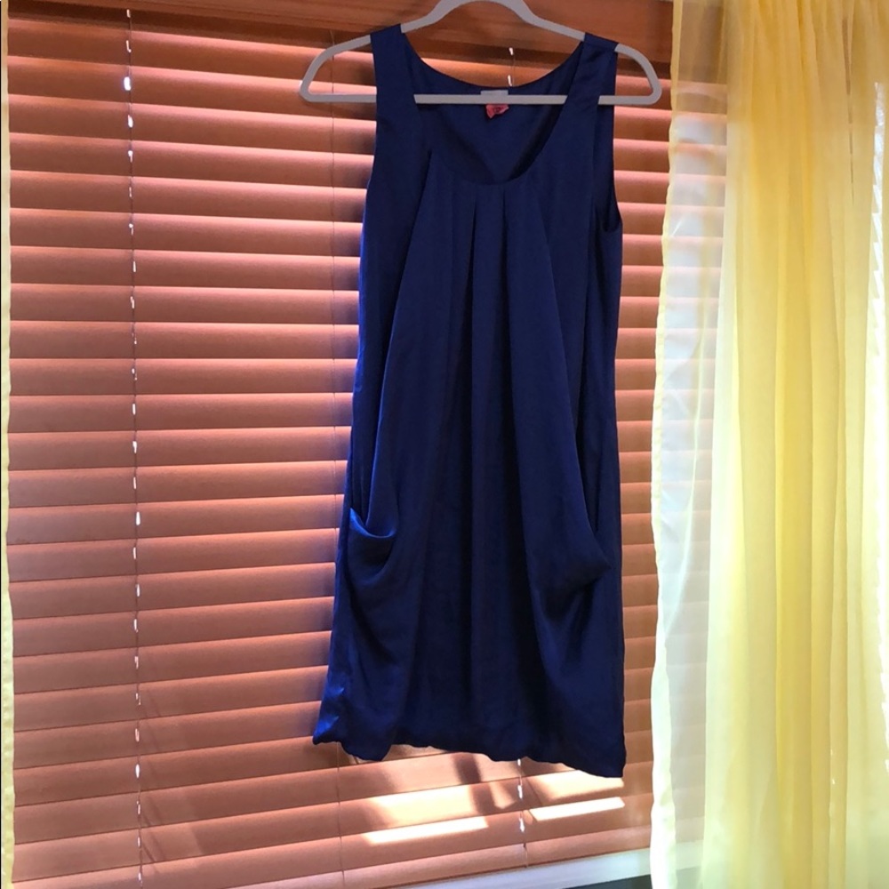 Royal blue dress from h&m